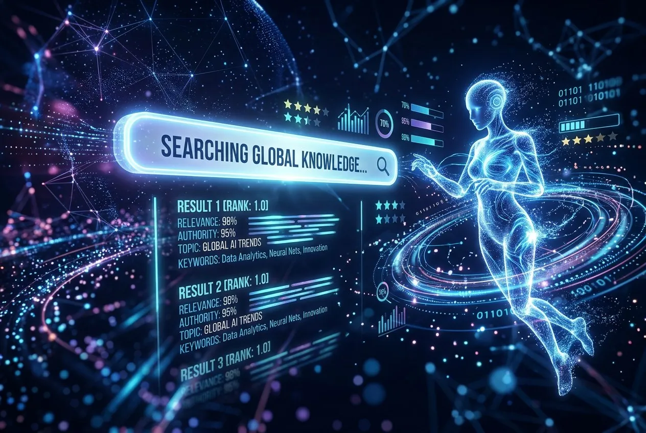 AI 搜尋與 SEO 指標主題封面